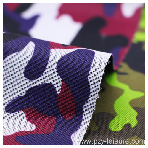 600D PVC-Coated Camouflage Oxford Fabric for Luggage